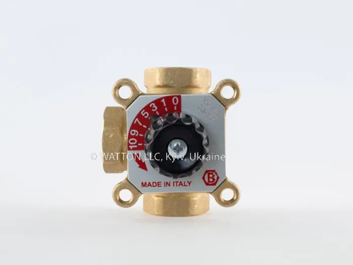Клапан 3-ход RP3/4" Kv4 W/Handle