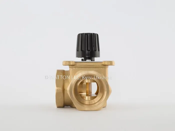 Клапан 3-ход RP1"1/4 Kv12 W/Handle