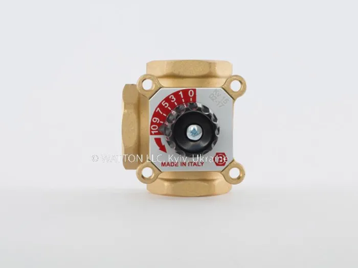 Клапан 3-ход RP1"1/4 Kv12 W/Handle