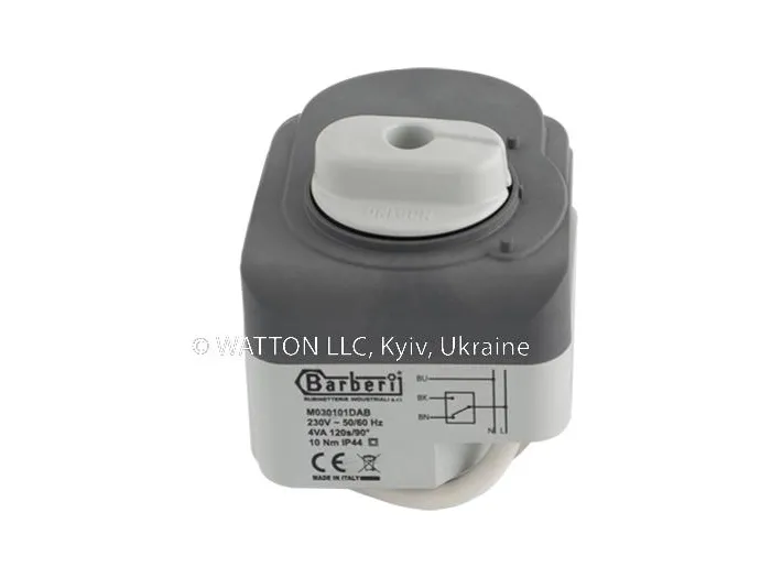 Эл-привід 230V 10Nm 120s