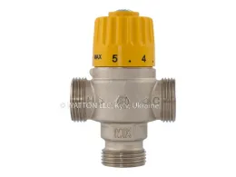 Клапан T-Sunny 3/4"x3/4"M термостат. Kv1.8