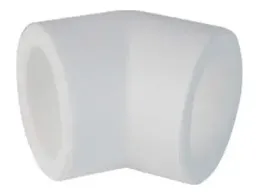 Кутник PP-R 20 мм 45˚ білий