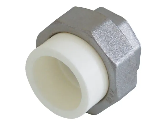Американка PP-R 20х1/2 ВР сірий
