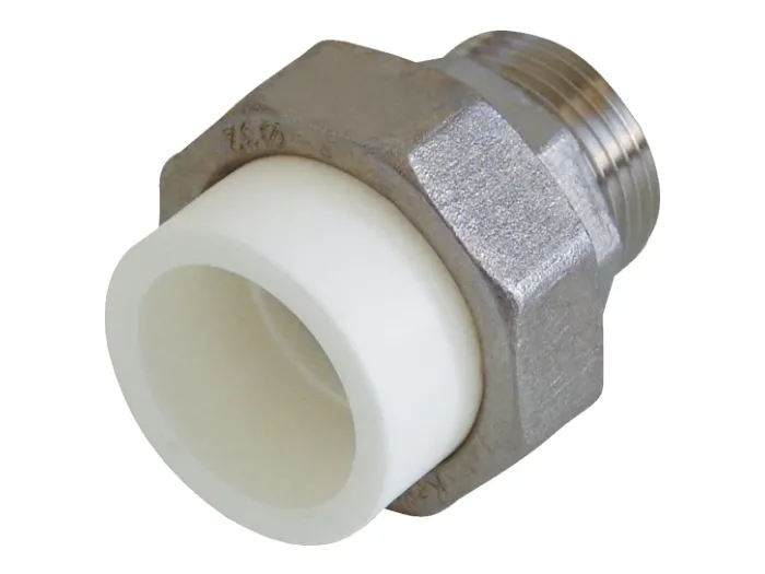 Американка PP-R 20х1/2 ЗР сірий