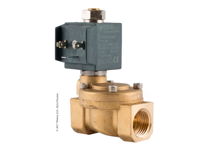 Клапан 8714 1/2" NBR 230В НВ