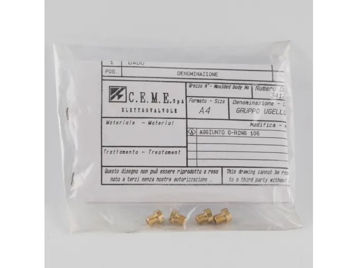 Клапан 8720 2 1/2" NBR 230В НВ