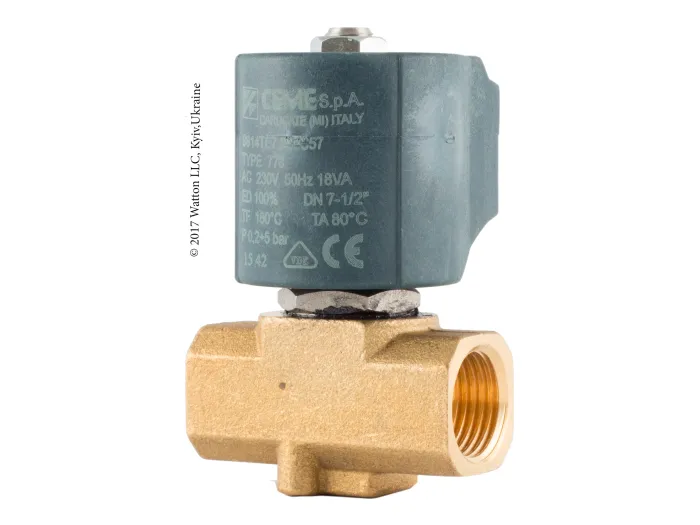 Клапан 9913EN55SC52 3/8' EPDM 24AC НЗ