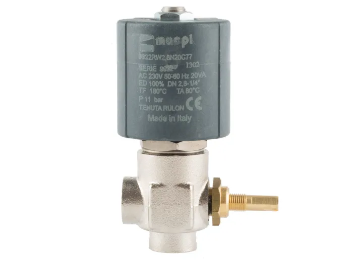 Клапан 9922 1/4" RUL D2,8 230В 180C НЗ