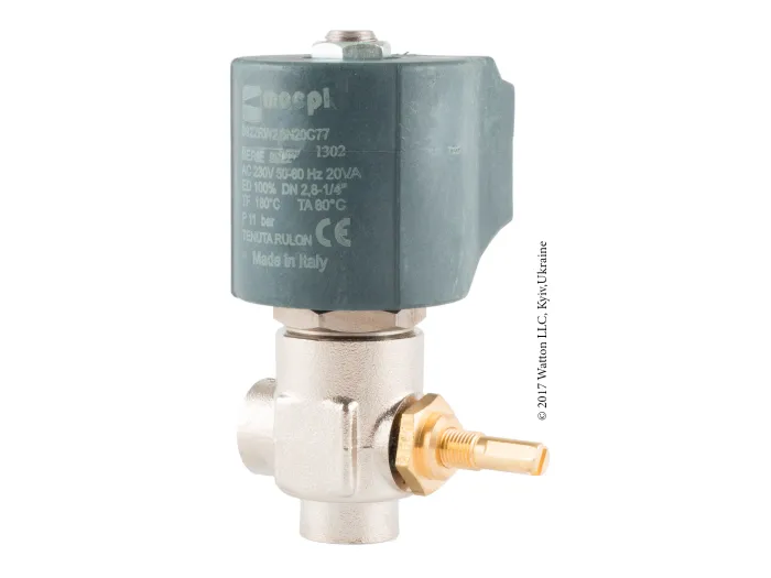 Клапан 9922 1/4" RUL D2,8 230В 180C НЗ