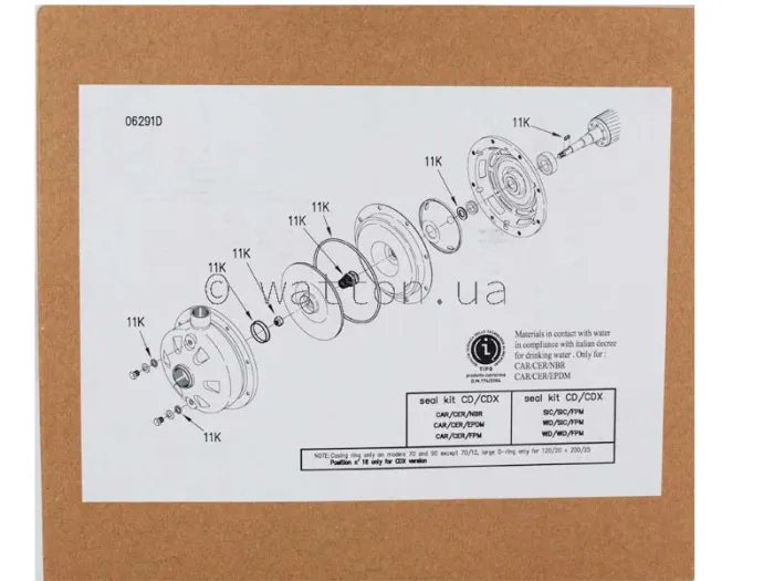 Комплект CD/CDX EB