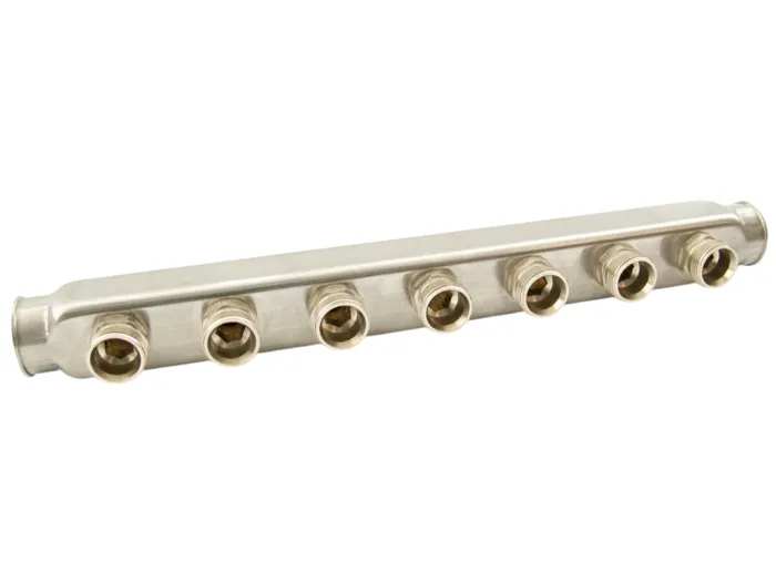 Колектор SS 1"x3/4"x7 з клапаном