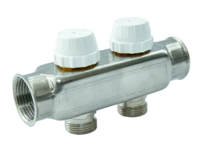 Колектор SS 1"x3/4"x2 під термопривід