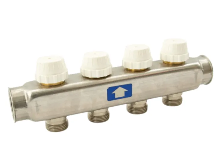 Колектор SS 1"x3/4"x4 під термопривід