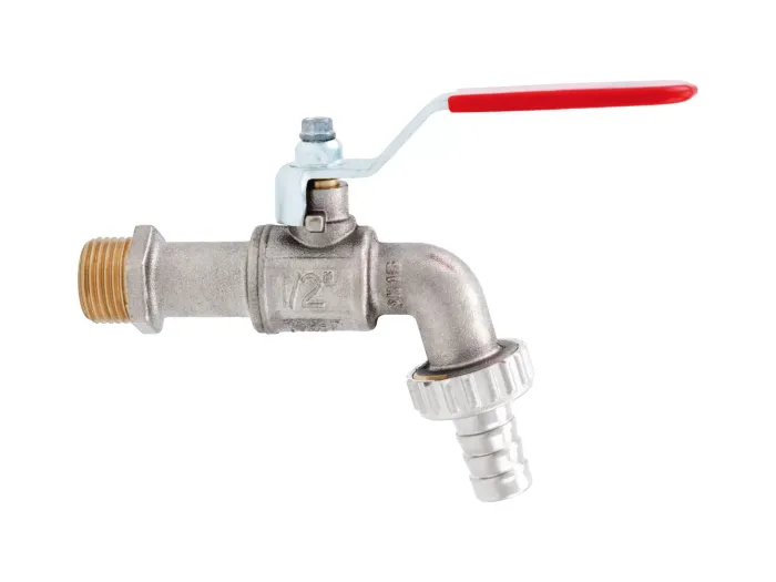 Кран кул. зливний 3/4" рук. + штуцер