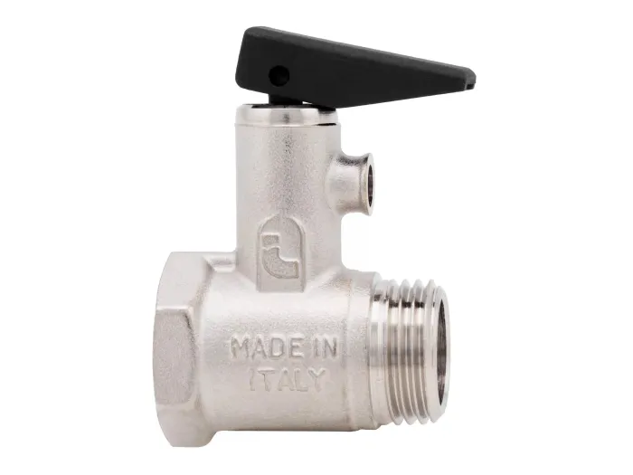 Клапан безпеки 1/2" MF PN10 с ручкой