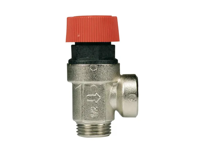 Клапан безпеки 6 бар 1/2'' MF PN10 ник.