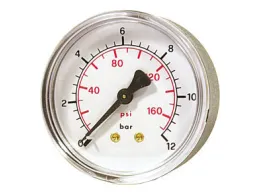 Манометр гліцерин ось D.63 10 bar 1/4"