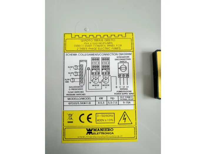 Пульт QTD20/5,5kW-T-SI