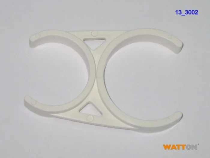 Кліпса подвійна 2.5''x2'' RO